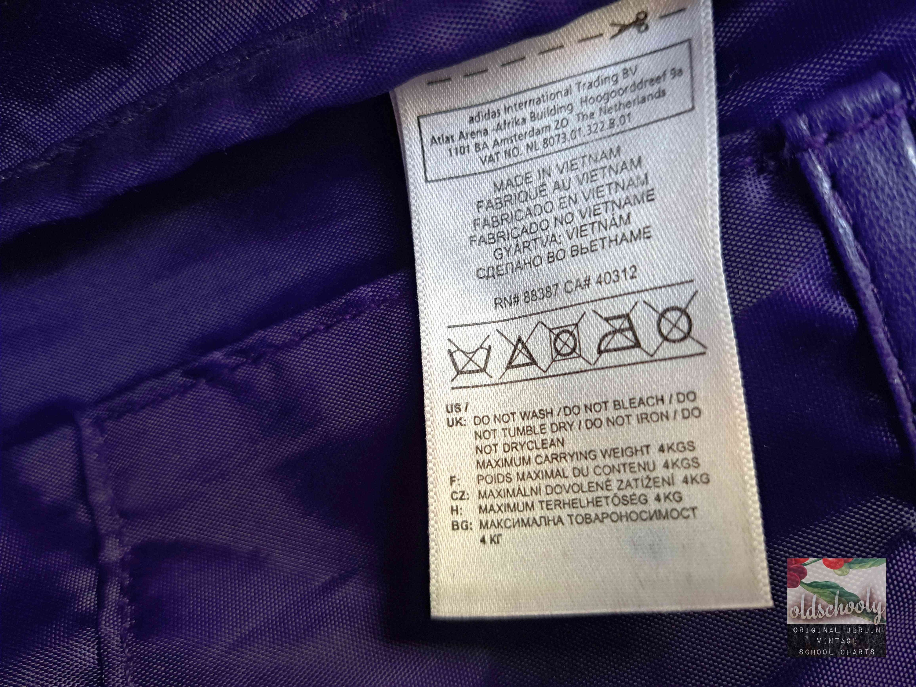 adidas rn 88387 ca 40312 bag