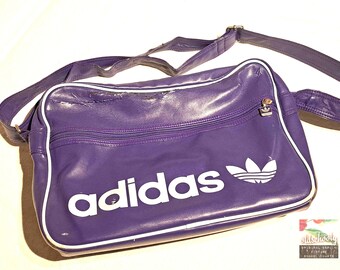 Vintage Sport Bag Adidas 27 Original 1980s Purple Rare Antique Vintage Collector Etsy UK