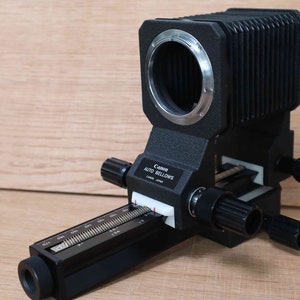 Canon auto bellows vintage camera photo camera - fully functional