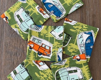 Camper cocktail napkins