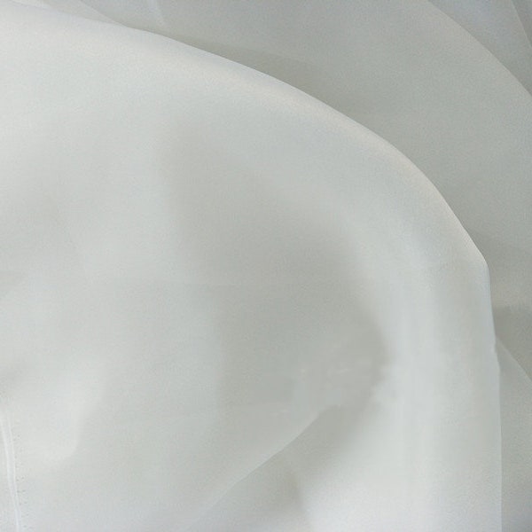 Tissu d’organza de mariée ivoire, tissus organza de qualité pour robe de mariée costume robe de mariée accessoires de couture