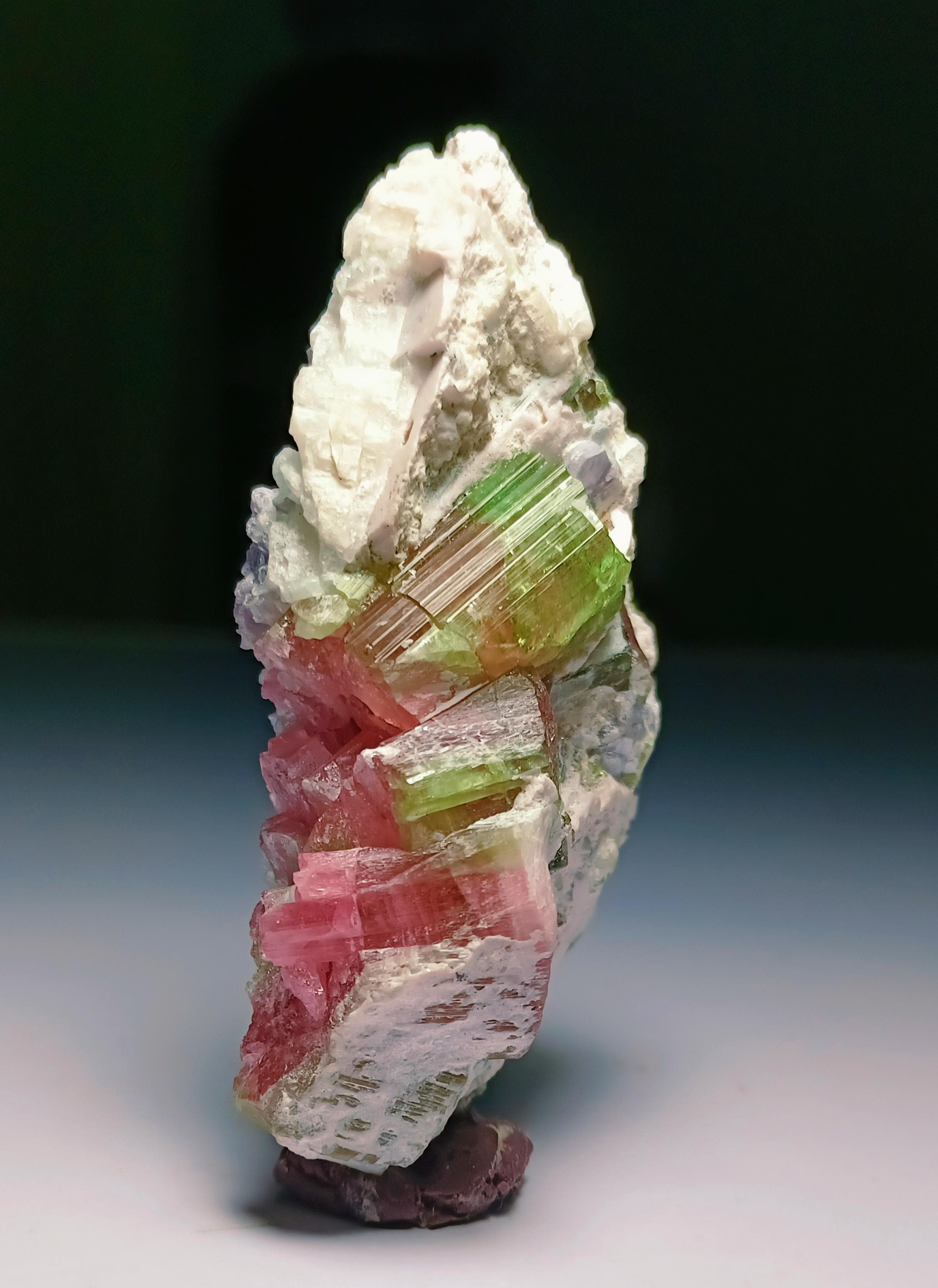 412.85 carat Watermelon Tourmaline Specimen From Afghanistan