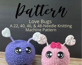 Love Bugs Knitting Machine Pattern Addi Knitting Machine Pattern