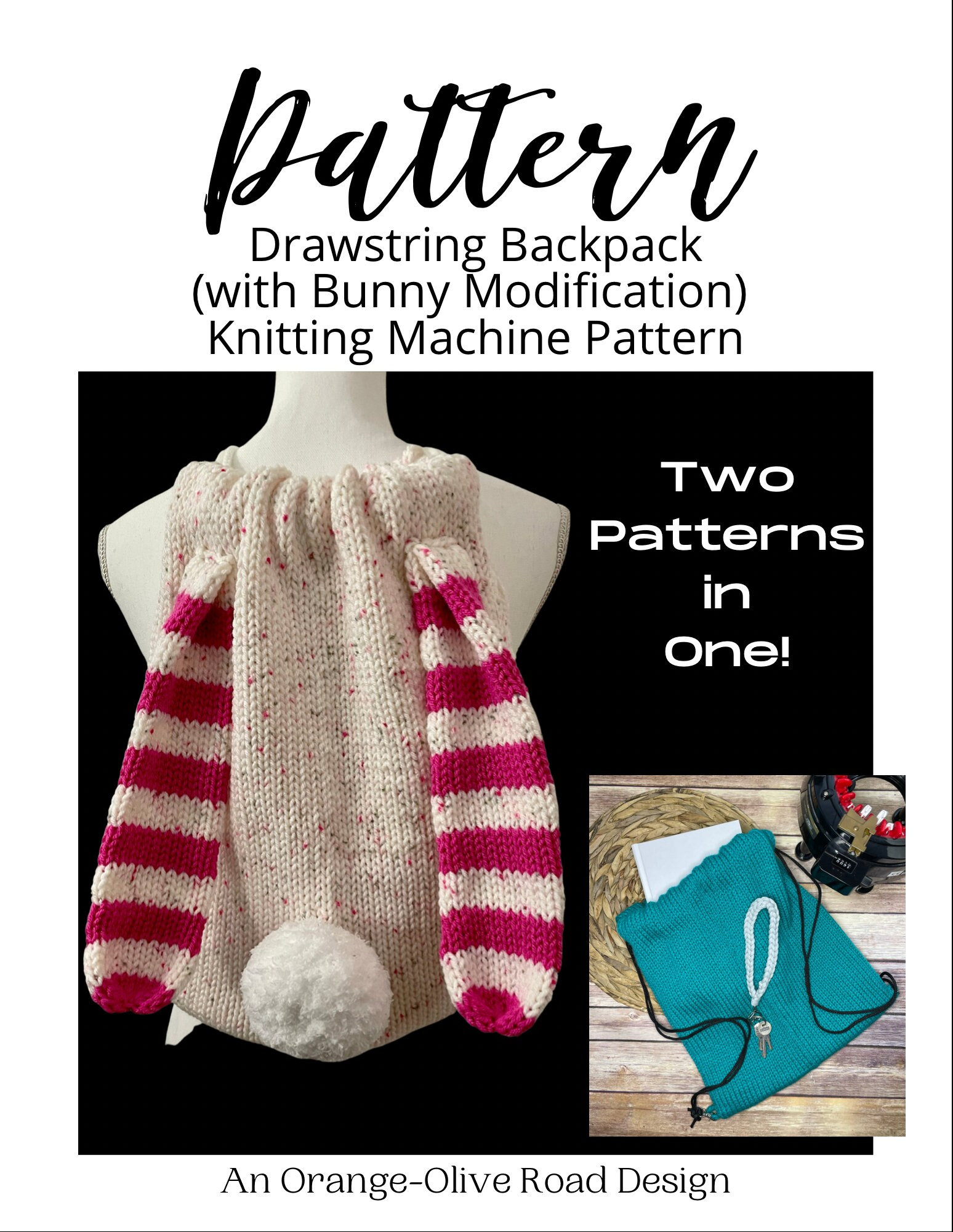 Knit and Crochet Teddy Bear Pattern, Knitting Machine Patterns