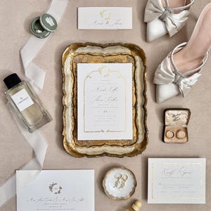 Stone Suede Flat Lay Styling Mat Custom Double-Sided Rollable (Choose Your Size & Other Side)
