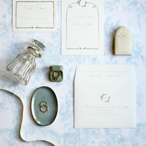 Toile Flat Lay Styling Mat Custom Double-Sided Rollable Cotton (Choose Your Size & Other Side)