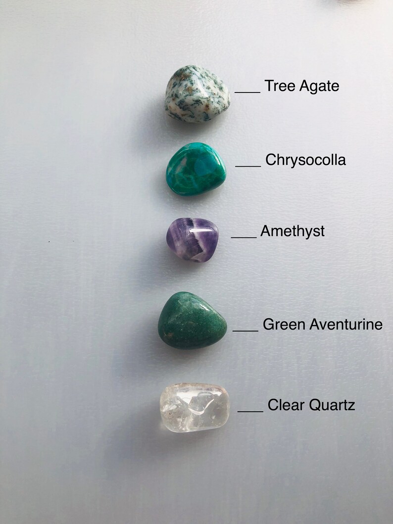 Virgo Crystal Healing Set Zodiac Crystals Astrology Virgo Etsy