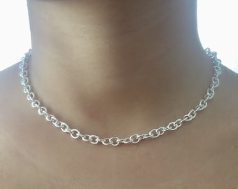 Sterling Silver Chain Necklace