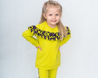 Kid’s Loungewear, Girl's tracksuit, Kid’s Sweatpants, Jogger Set