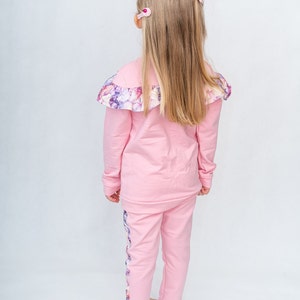 Kids Loungewear, Girl's tracksuit, Kids Sweatpants, Jogger Set image 6