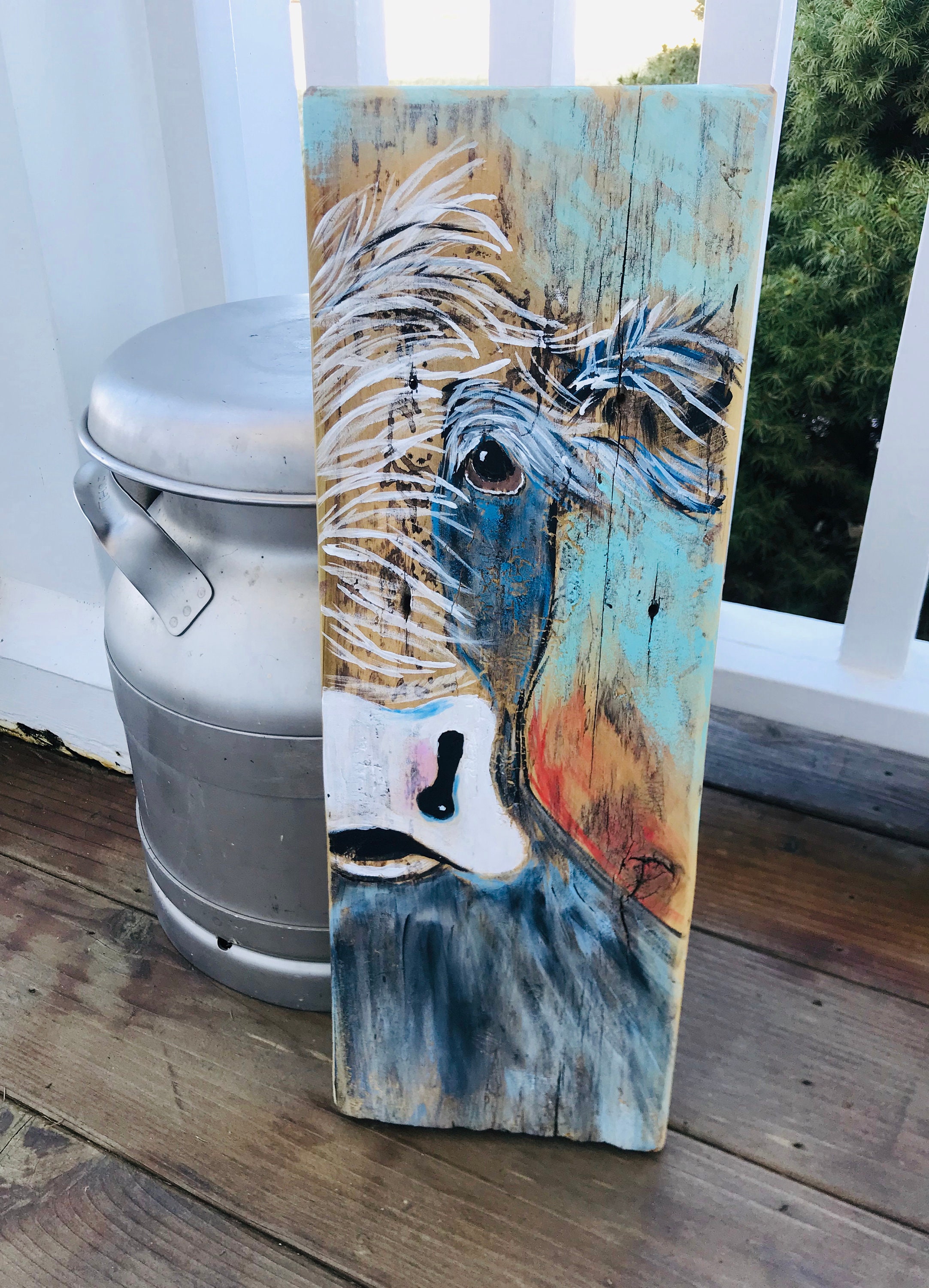 Art home decor Animal art Wood wall art Etsy