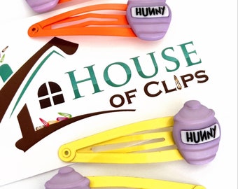 Pinzas para el cabello Honey Pot Snap: inspiradas en Winnie the Pooh, un divertido regalo para niños (edición limitada)
