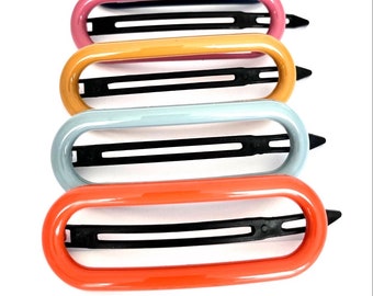The Feather Light Pill by Plain Jane - Ladies Hair Clips - Slide Clip - You Choose Hair Clips - Large Hair Clips - Minimalist Hair Clip