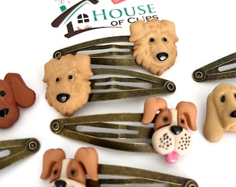 Piper-k Christmas-themed Dog Hair Clips - Etsy