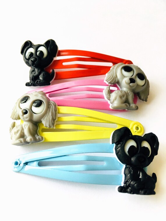 Tiny dog 2024 hair clips
