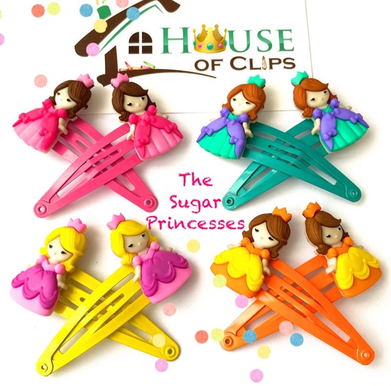 Colorful Candy Hair Clips - Princess Barrettes and Korean Hairclips for  Girls