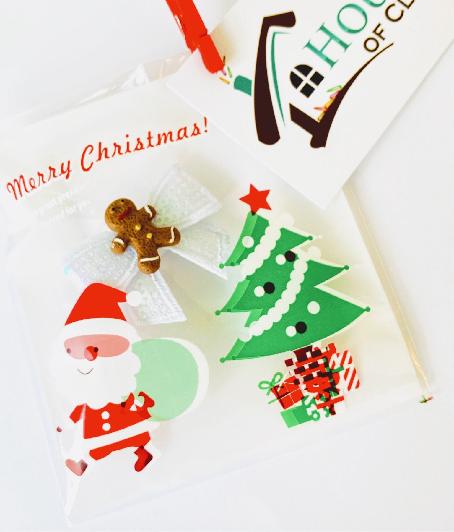 Weihnachts-Haarspangen Set – 6 Stück Mit Geweih, Weihnachtsmann & Lebkuchenmann | Rutschfester Clip Für Mädchen & Frauen