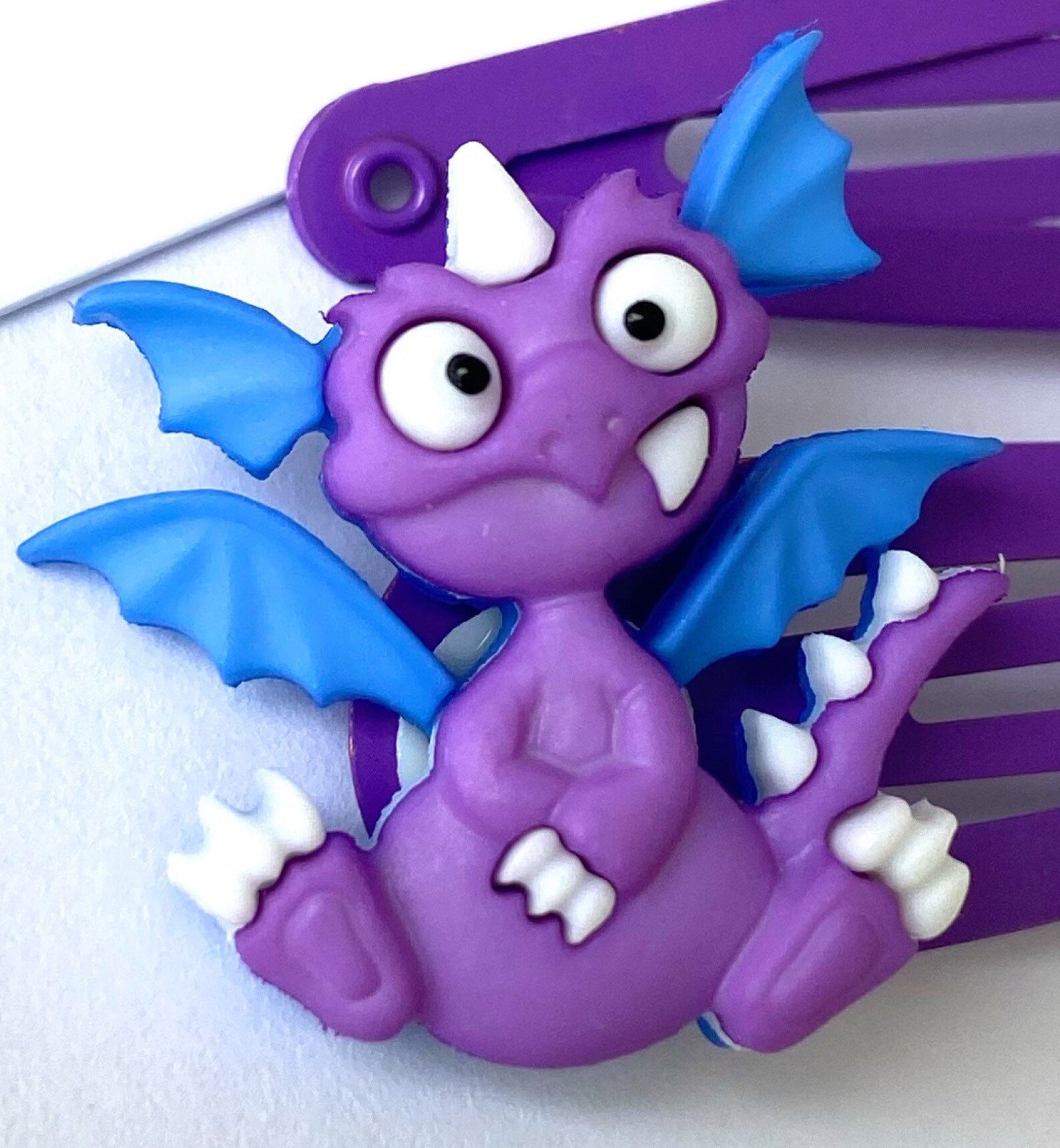 Dramillion Dragon Hair Clips X2 Dragon Snap Clip Boys Etsy