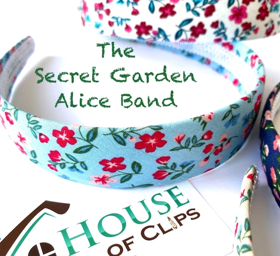 The Secret Garden Alice Band Liberty Alice Bands Girls Alice Bands