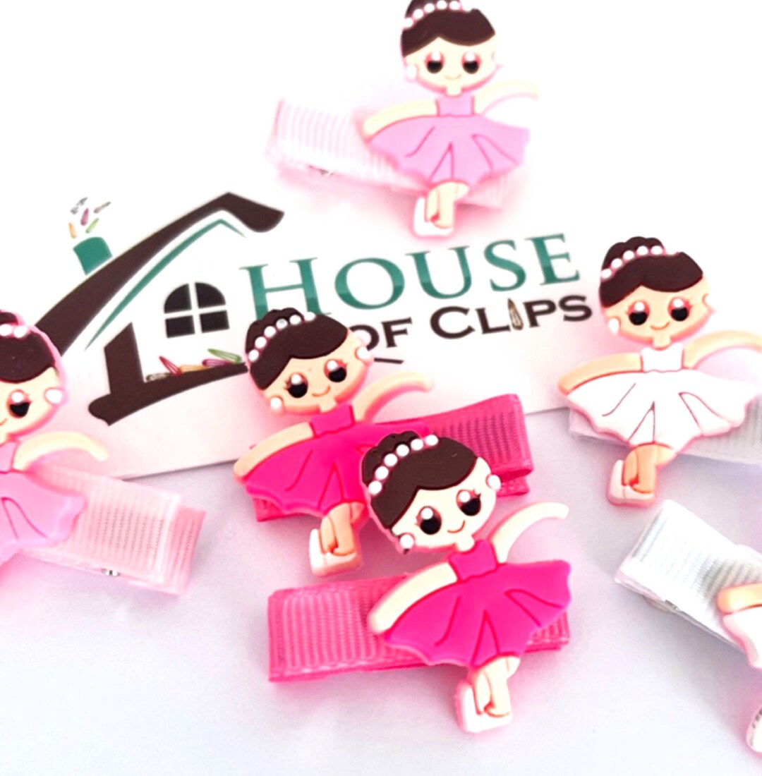 Ballerina Hair Clip Set