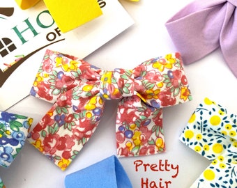 Pretty Bow Hair Clip - Liberty Bows