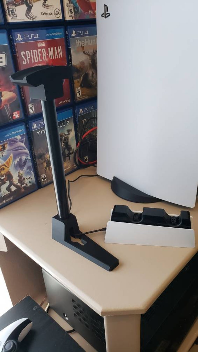 Playstation 5 Headphone Stand Adapter for the Sony Dualsense Etsy UK