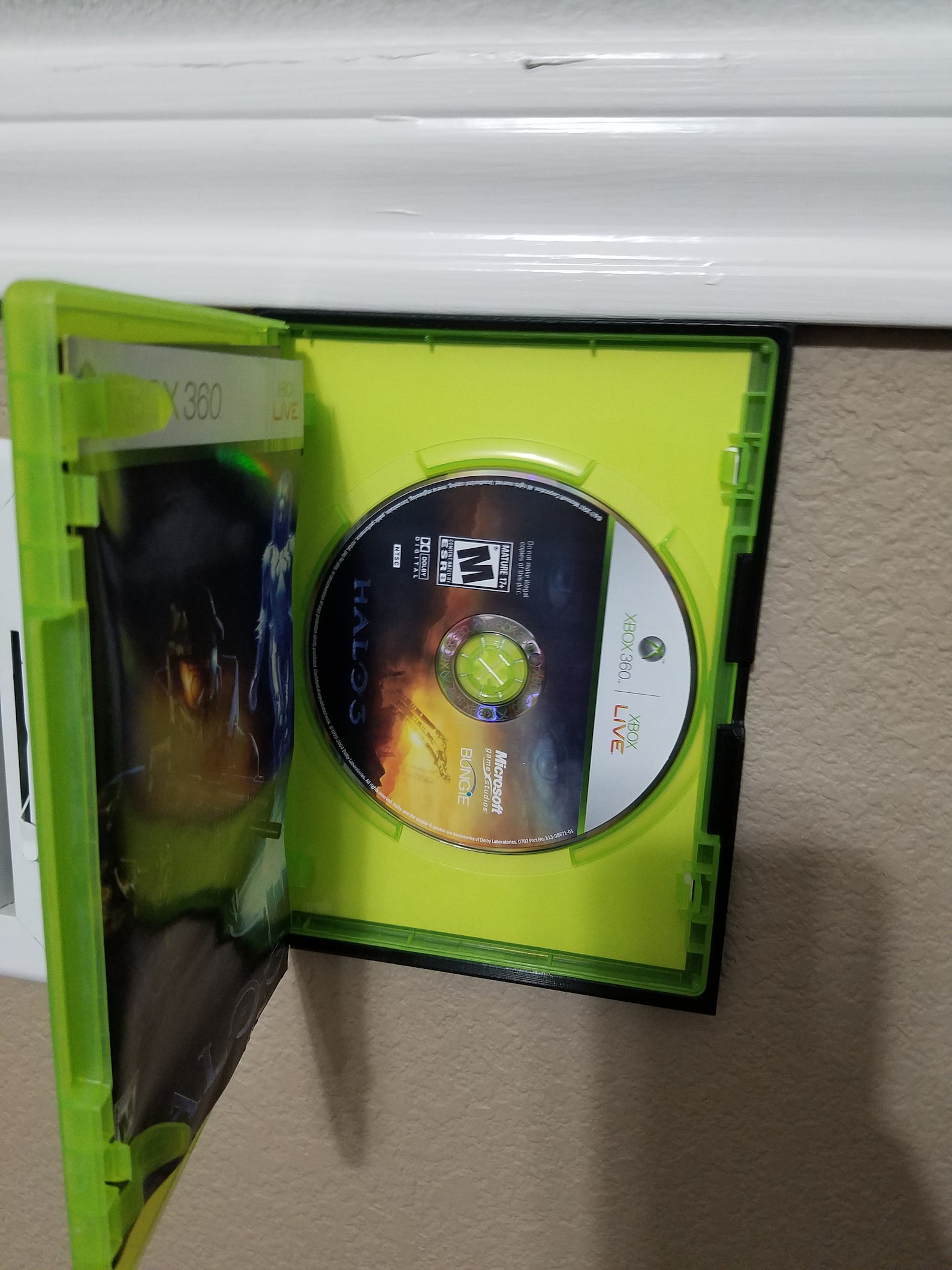 Xbox 360 Game / Case Wall Mount Video Game Etsy