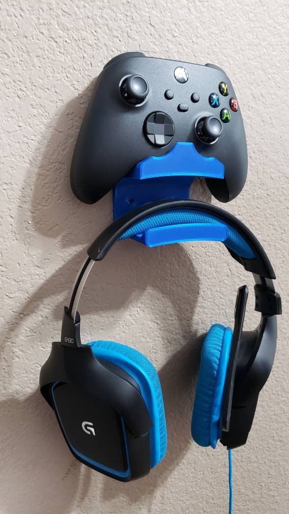 Xbox One Series S and Series X Controller and Headphone Wall Mount Etsy