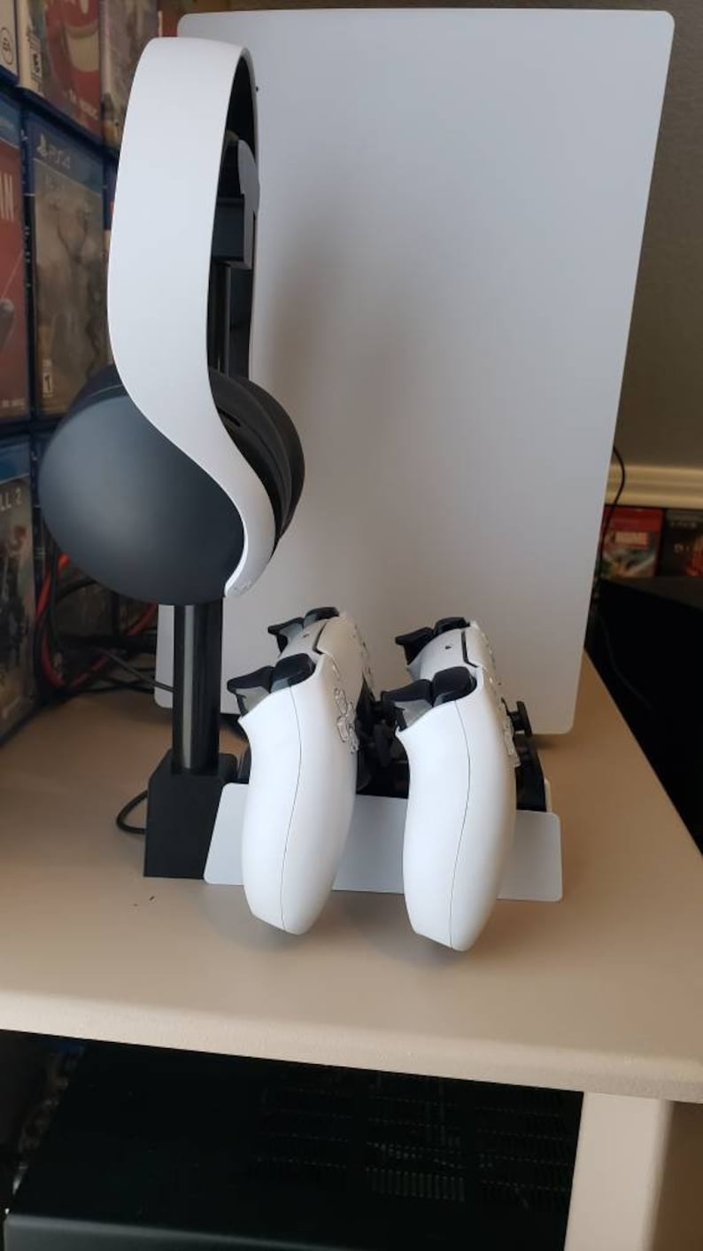 Playstation 5 Headphone Stand Adapter for the Sony Dualsense Etsy