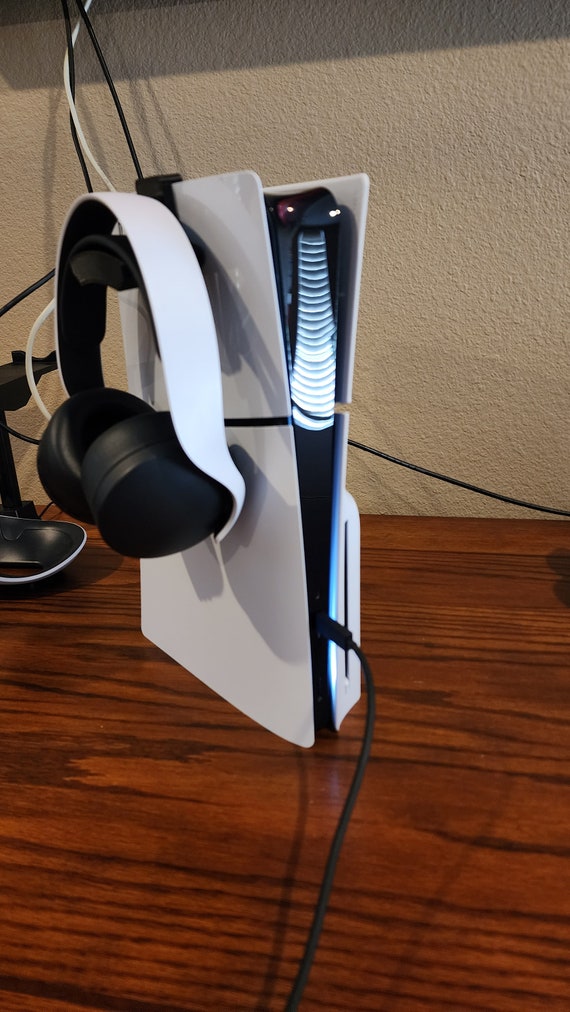 Playstation 5 Headphone Holder Clip Works With PS5 Slim and Full Size Etsy