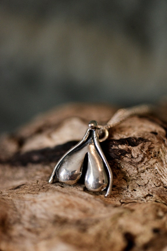 CLITORIS ANHÄNGER Silberne Klitkette Feministischer Etsy