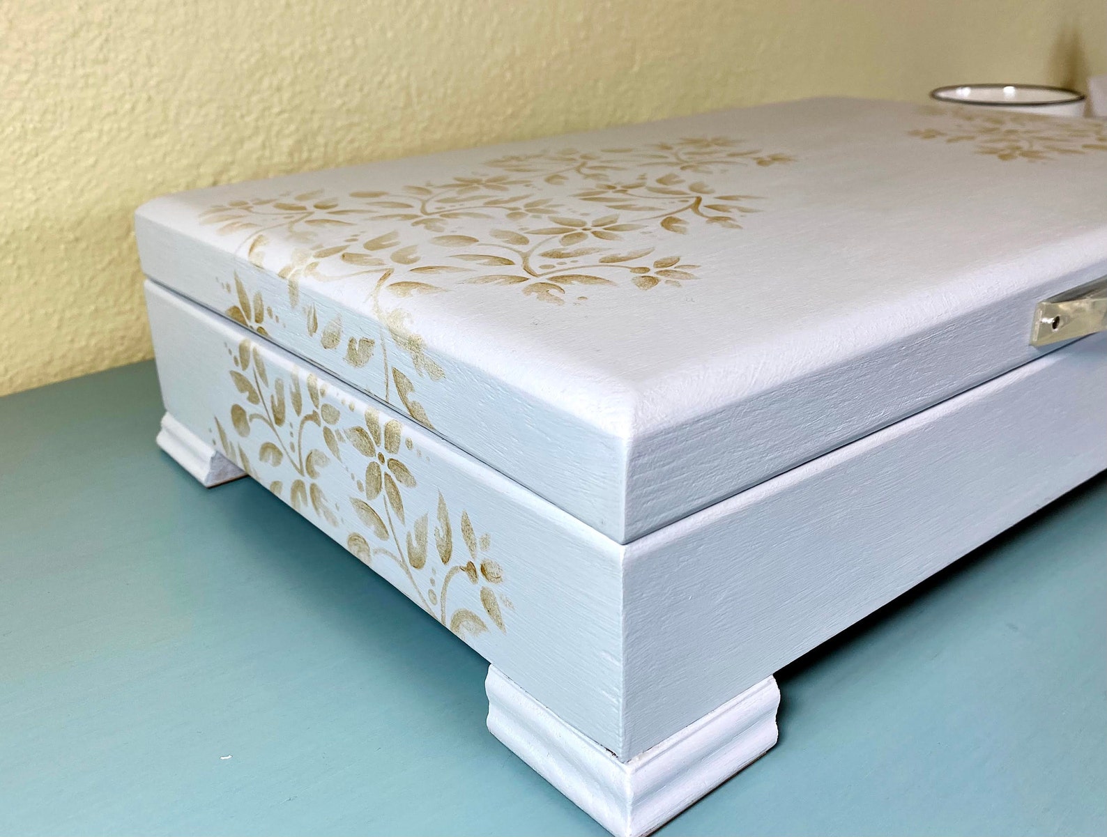 Upcycled Repurposed Vintage Silverware Box Jewelry Box Etsy