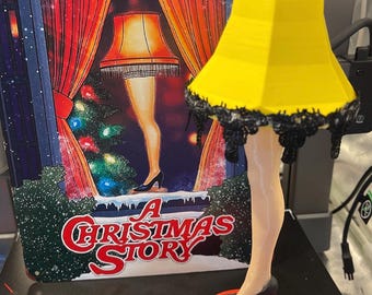 From the movie titled: "A Christmas Story" Leg Lamp!