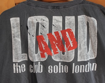 Rare Marquee Club Live Soho London 1988 T Shirt "and Loud"