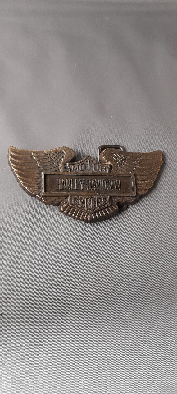 Harleydavidson belt buckle Gem