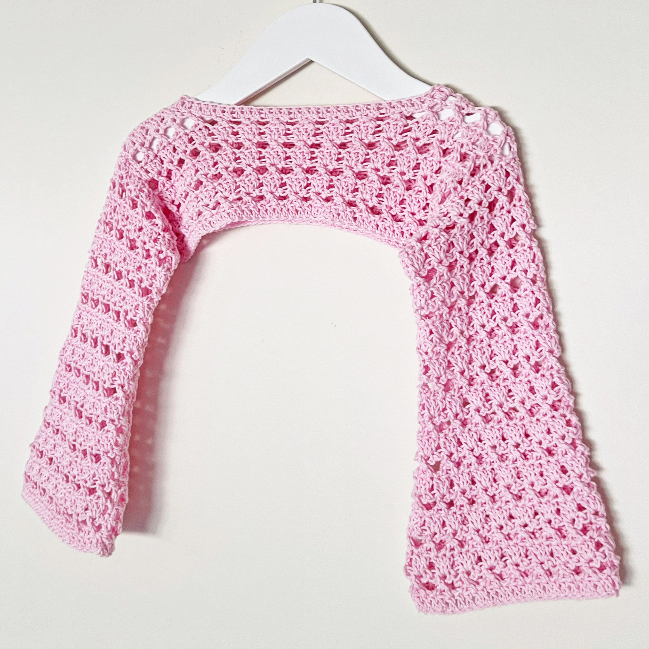PATTERN ONLY - Childrens Azaria Shrug Crochet Pattern. Bell