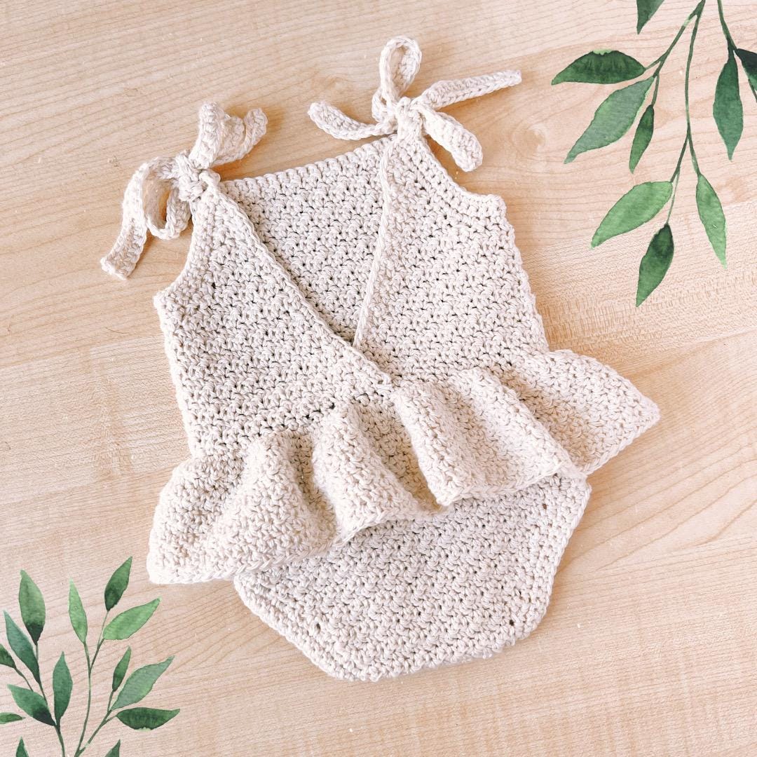 36 Crochet Baby Clothes Patterns with Bonnets, Booties, Rompers, and Dresses 6 Pattern Only Crochet Pattern Baby Romper. The Lulu