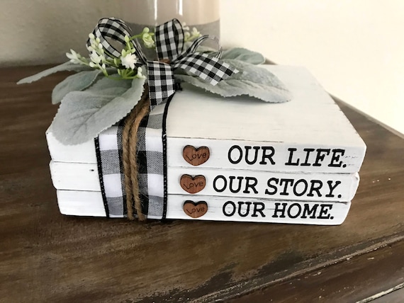 Our Story Book Gift / Affleck And Company Industrial Rustic Modern Decor - Make Children&Amp;#39;S ...