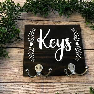 Key Holder For Wall | Key Rack |  Personalized Hanger