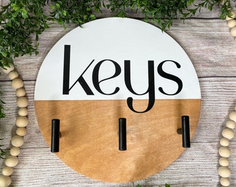 Key Holder For Wall | Key Rack |  Personalized Hanger