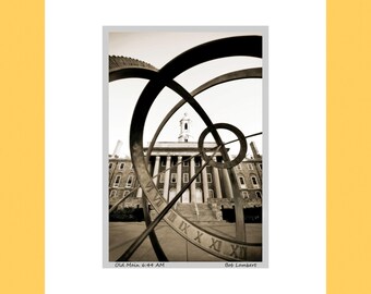 Penn State Old Main Photo – Hand Signed Matted Print