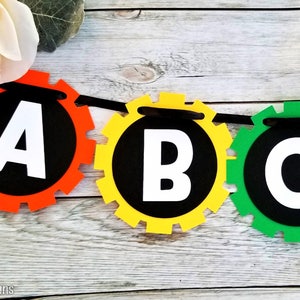 Alphabet Banner, ABC Banner, Classroom Banner, Classroom Decoration, Educational Décor, Nursery Banner, Alphabet Party, Alphabet Baby Shower