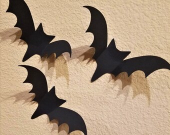 halloween bats etsy