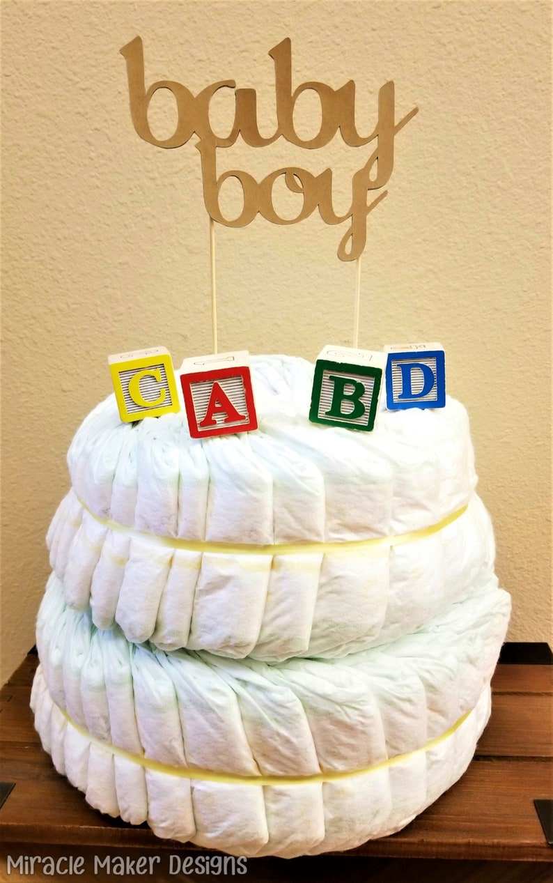 Baby Boy Cake Topper Woodlands Cake Topper Woodlands Theme Etsy