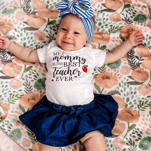 thumbnail image 2 of Inktastic History Teacher Like Mommy Baby Bodysuit Childs Kids... 2 of 14