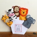 Safari Animal Finger Puppets
