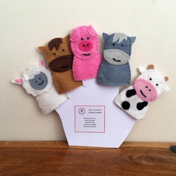 Finger Puppets Etsy UK