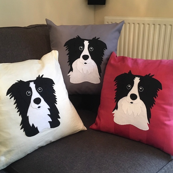 border collie pillow