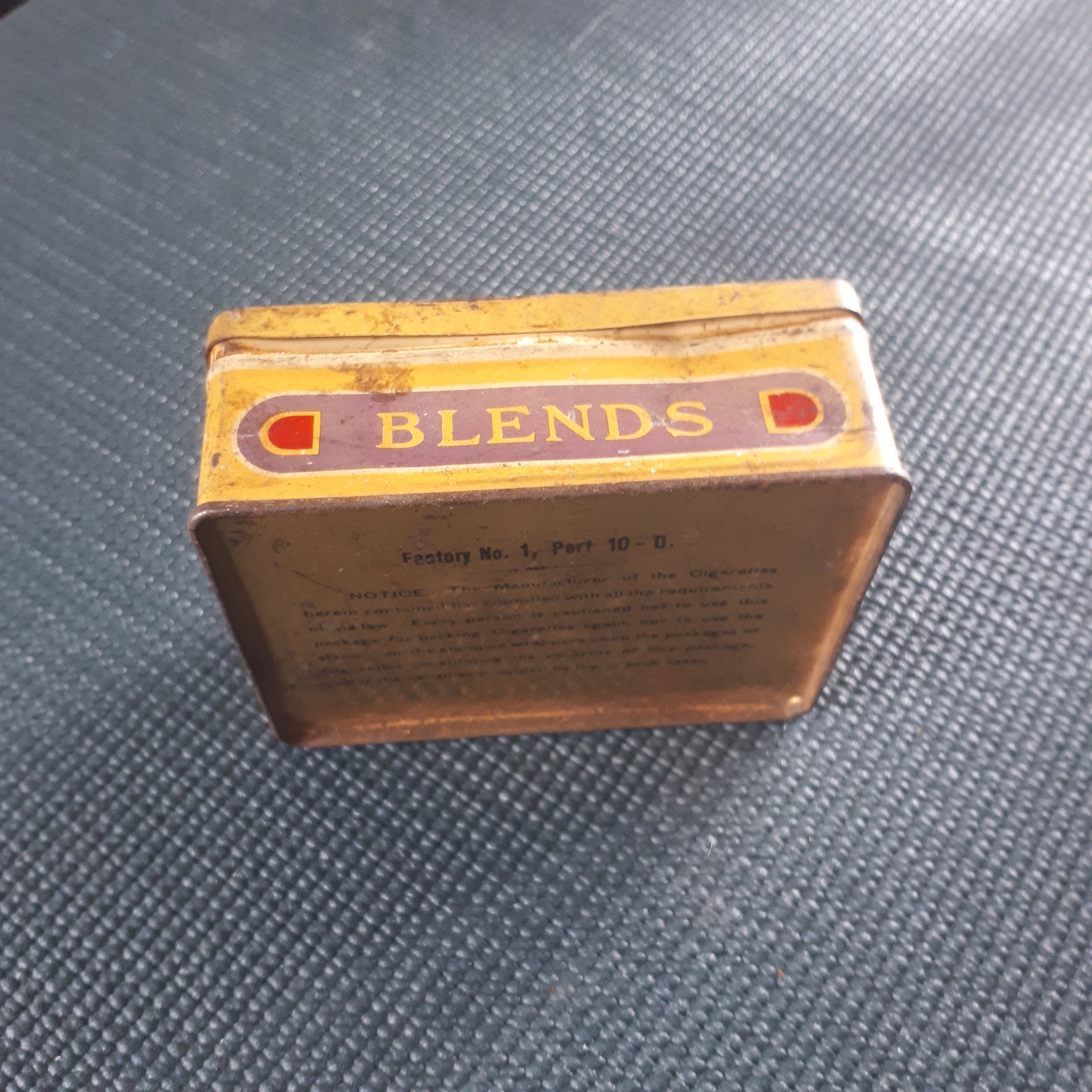 Old Macdonald's Blends Cigarettes Tin Etsy