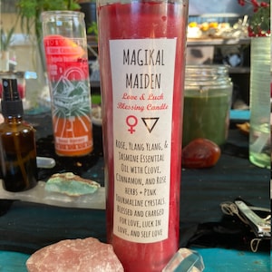 Large Blessing Intention Candles